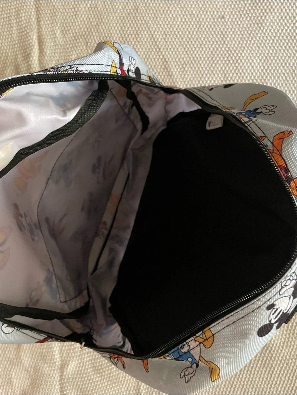 Disney Multi-Color Mickey & Friends Kids Backpack - Gray Base